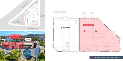 3740 Rosecrans Ctr, San Diego, CA for lease Floor Plan- Image 1 of 1