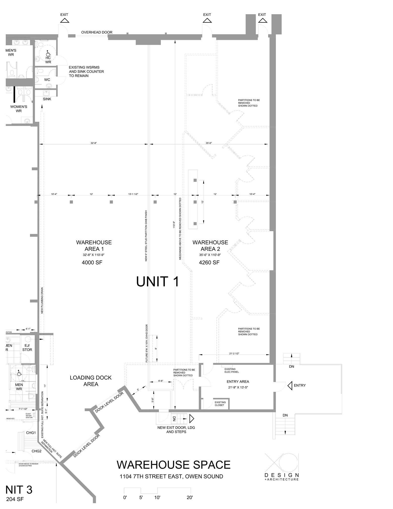 1104 7th St E, Owen Sound, ON for lease Site Plan- Image 1 of 1