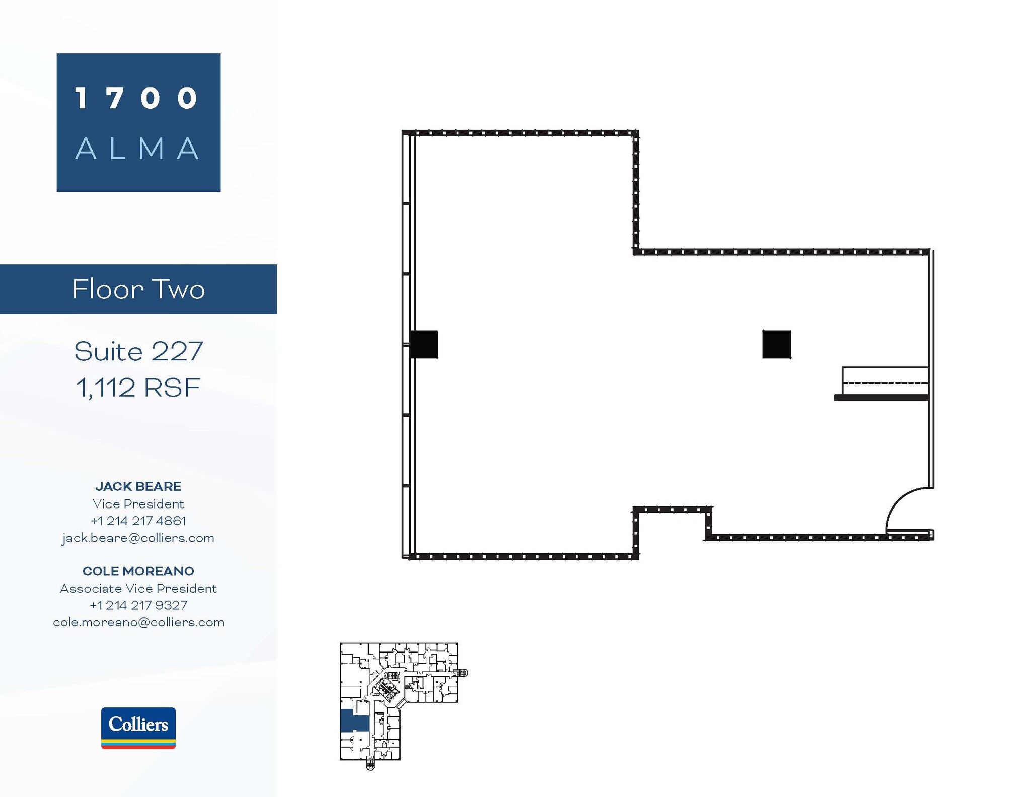 1700 Alma Dr, Plano, TX for lease Floor Plan- Image 1 of 1