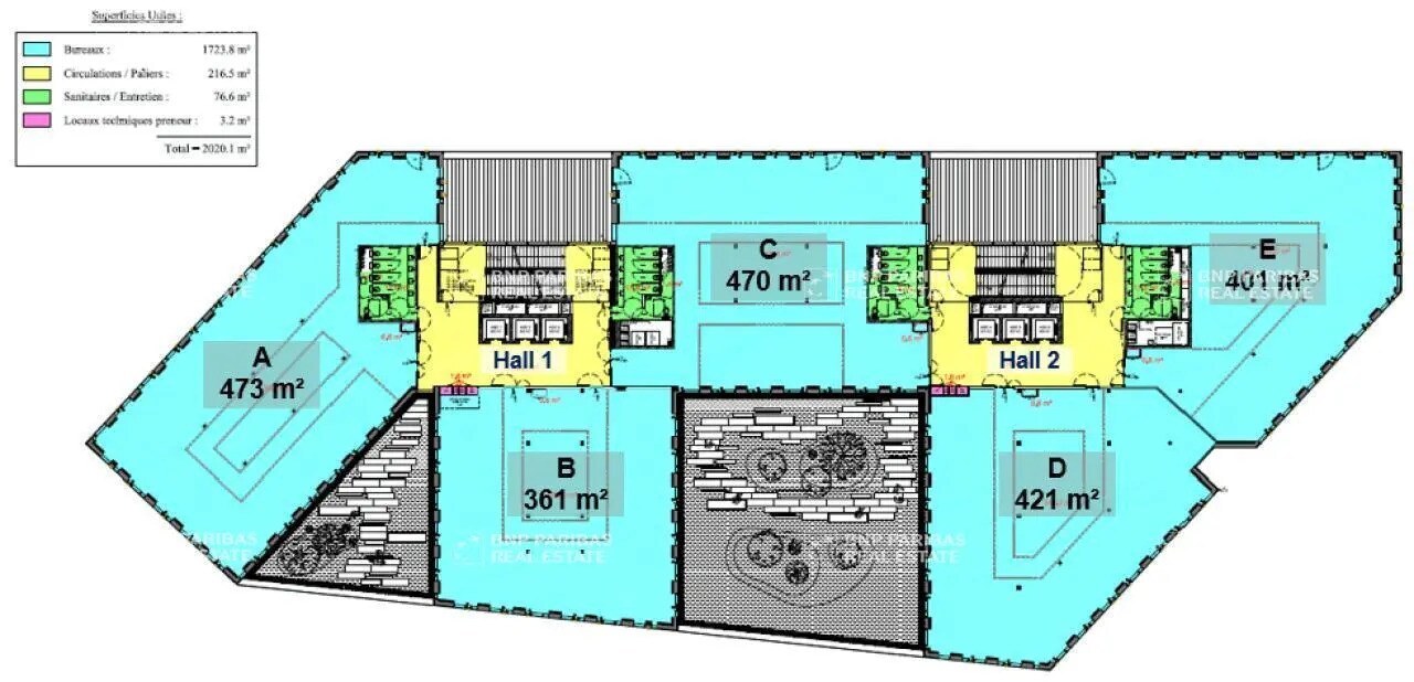 Office in Villeurbanne for lease Floor Plan- Image 1 of 1