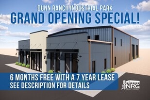 Lot 11: 7,500 SF on 3.18 Acres - Warehouse