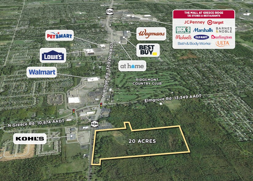 4057 W Ridge Rd, Rochester, NY for lease - Aerial - Image 2 of 2