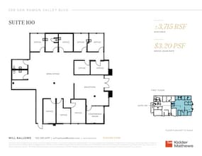 588 San Ramon Valley Blvd, Danville, CA for lease Floor Plan- Image 1 of 1