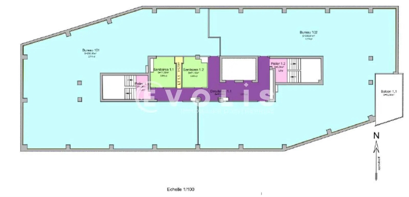 10 Esplanade Andry-Farcy, Grenoble for lease Floor Plan- Image 1 of 1