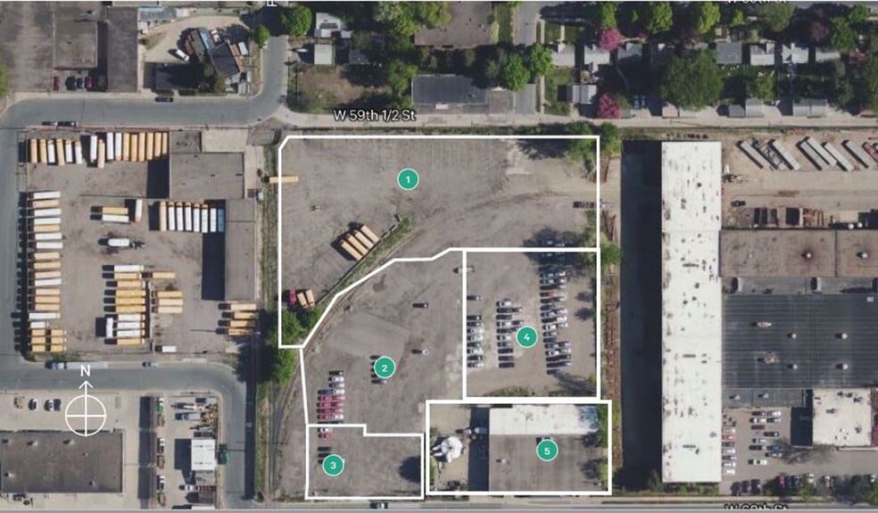 146-220 W 60th St, Minneapolis, MN for lease - Plat Map - Image 2 of 7