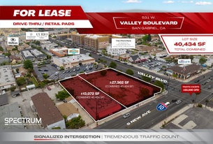 Prime Drive-Thru/ Retail Pad -Signalized Int - Drive Through Restaurant