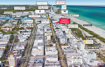 1475 Collins Ave, Miami Beach, FL - aerial  map view - Image1