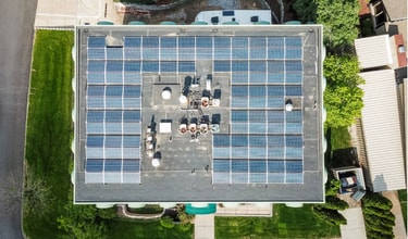 15421 Clayton Rd, Ballwin, MO - AERIAL map view - Image1