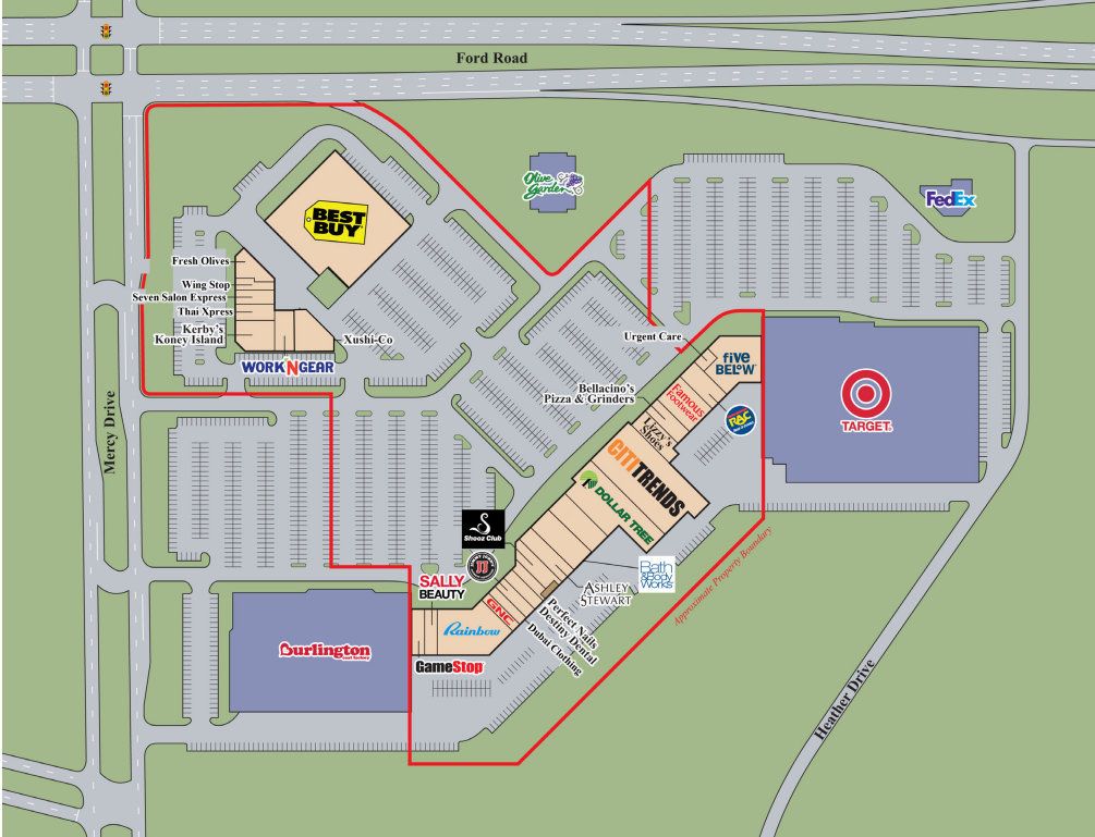 15851-16351 Ford Rd, Dearborn, MI for lease Site Plan- Image 1 of 1