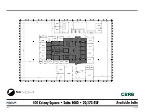 1175 Peachtree St NE, Atlanta, GA for lease Floor Plan- Image 1 of 1
