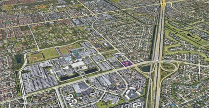 10717 Sw 104th St, Miami, FL - Aerial map view