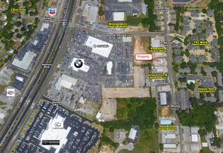 5772-5774 E Shirley Ln, Montgomery, AL - AERIAL  map view