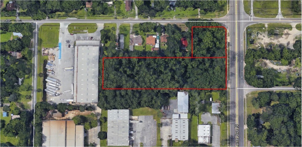 1542 Lane Ave, Jacksonville, FL for sale - Aerial - Image 1 of 4