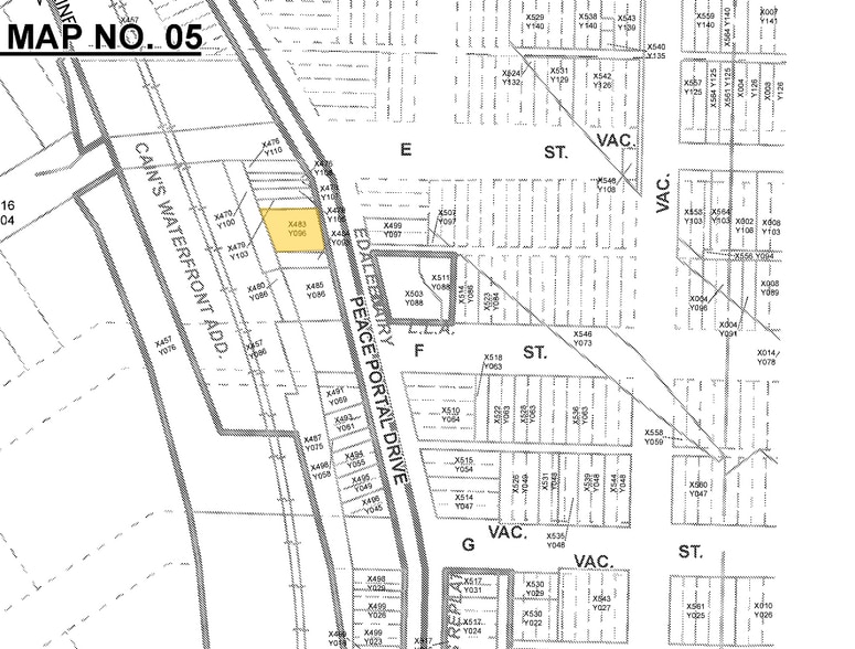 439 Peace Portal Dr, Blaine, WA for sale - Plat Map - Image 2 of 3