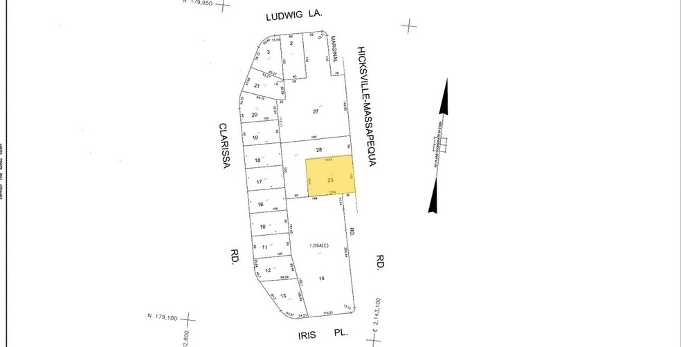 4260 Hicksville Rd, Bethpage, NY for lease - Plat Map - Image 2 of 2