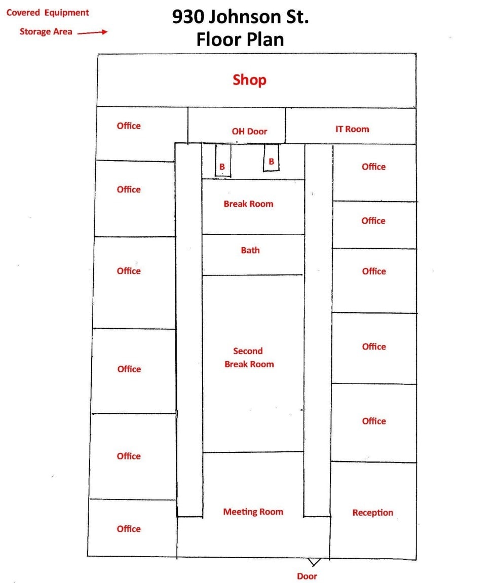930 W Johnson St, Tatum, TX for lease Floor Plan- Image 1 of 1