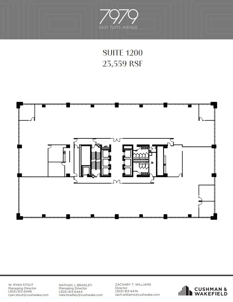7979 E Tufts Ave, Denver, CO for lease Floor Plan- Image 1 of 1
