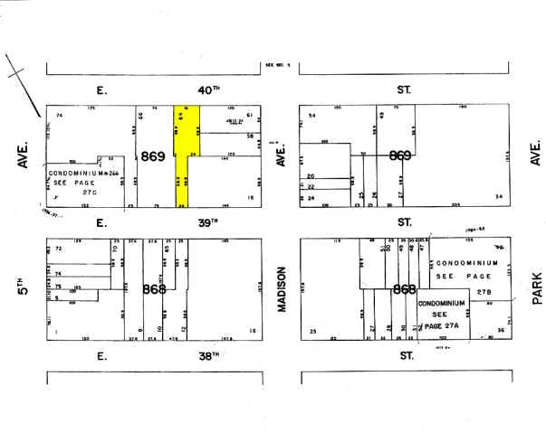 16 E 40th St, New York, NY for sale - Plat Map - Image 1 of 1