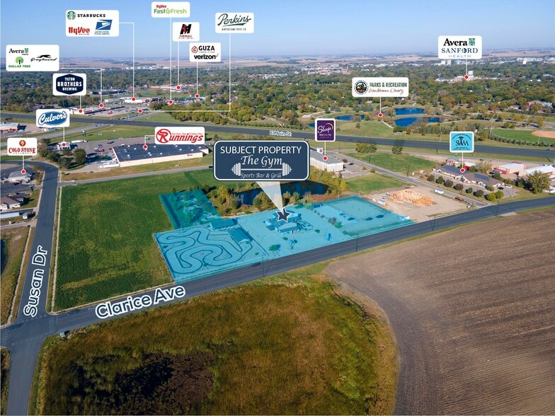 900 Clarice Ave, Marshall, MN for sale - Aerial - Image 3 of 14