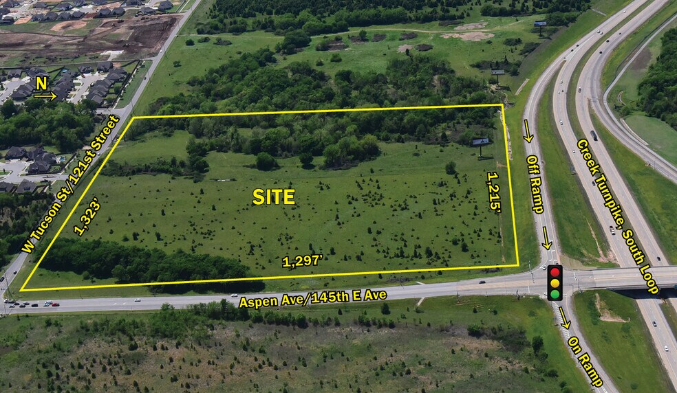 W Tucson, Broken Arrow, OK for sale - Aerial - Image 1 of 1