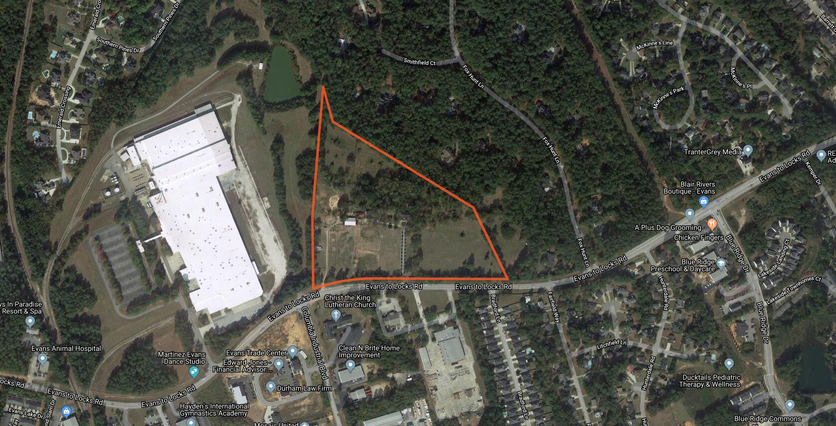 4227 Evans To Locks Rd, Evans, GA for sale Primary Photo- Image 1 of 1