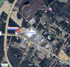 2439 W Highway 80, Dublin, GA - AERIAL  map view