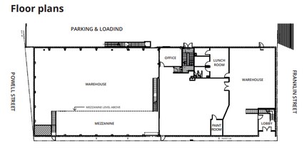 1201 Franklin St, Vancouver, BC for lease Floor Plan- Image 1 of 1