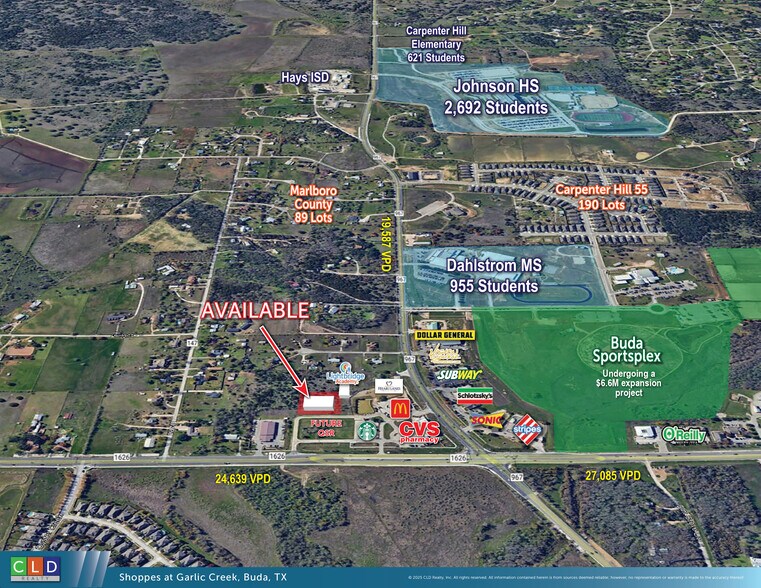 FM 1626 & FM 967, Buda, TX for lease - Building Photo - Image 2 of 4