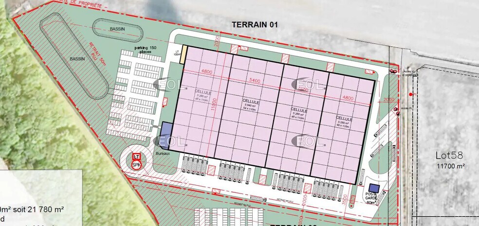 Industrial in Isles-sur-Suippe for lease - Site Plan - Image 1 of 1