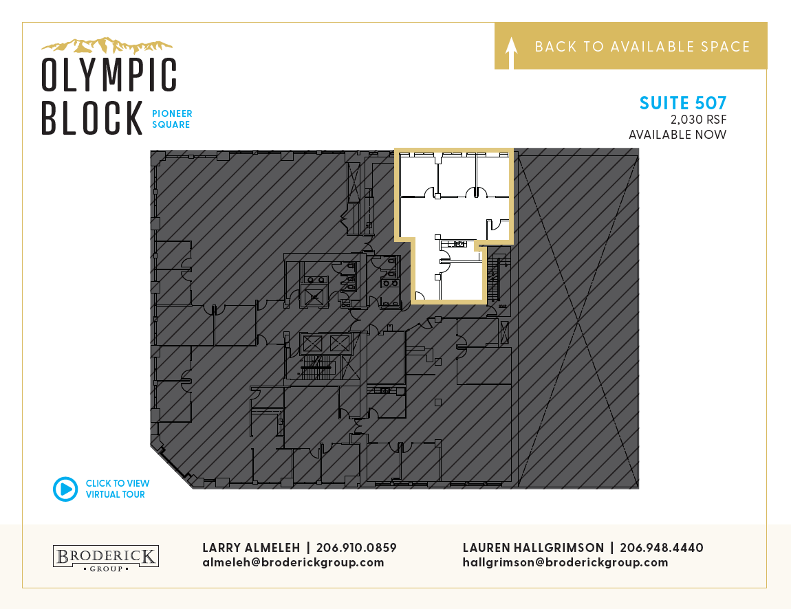 101 Yesler Way, Seattle, WA for lease Floor Plan- Image 1 of 1