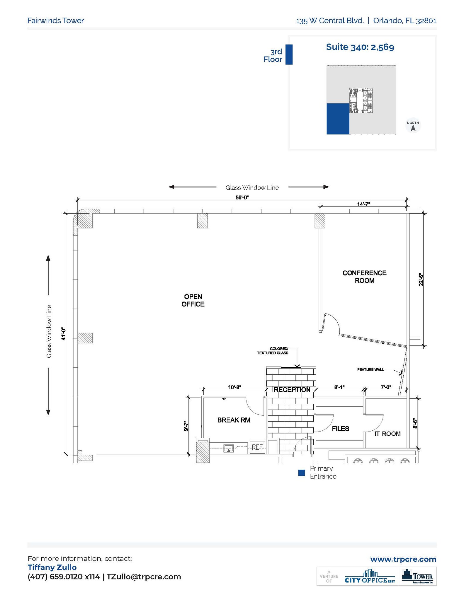 135 W Central Blvd, Orlando, FL for lease Floor Plan- Image 1 of 6