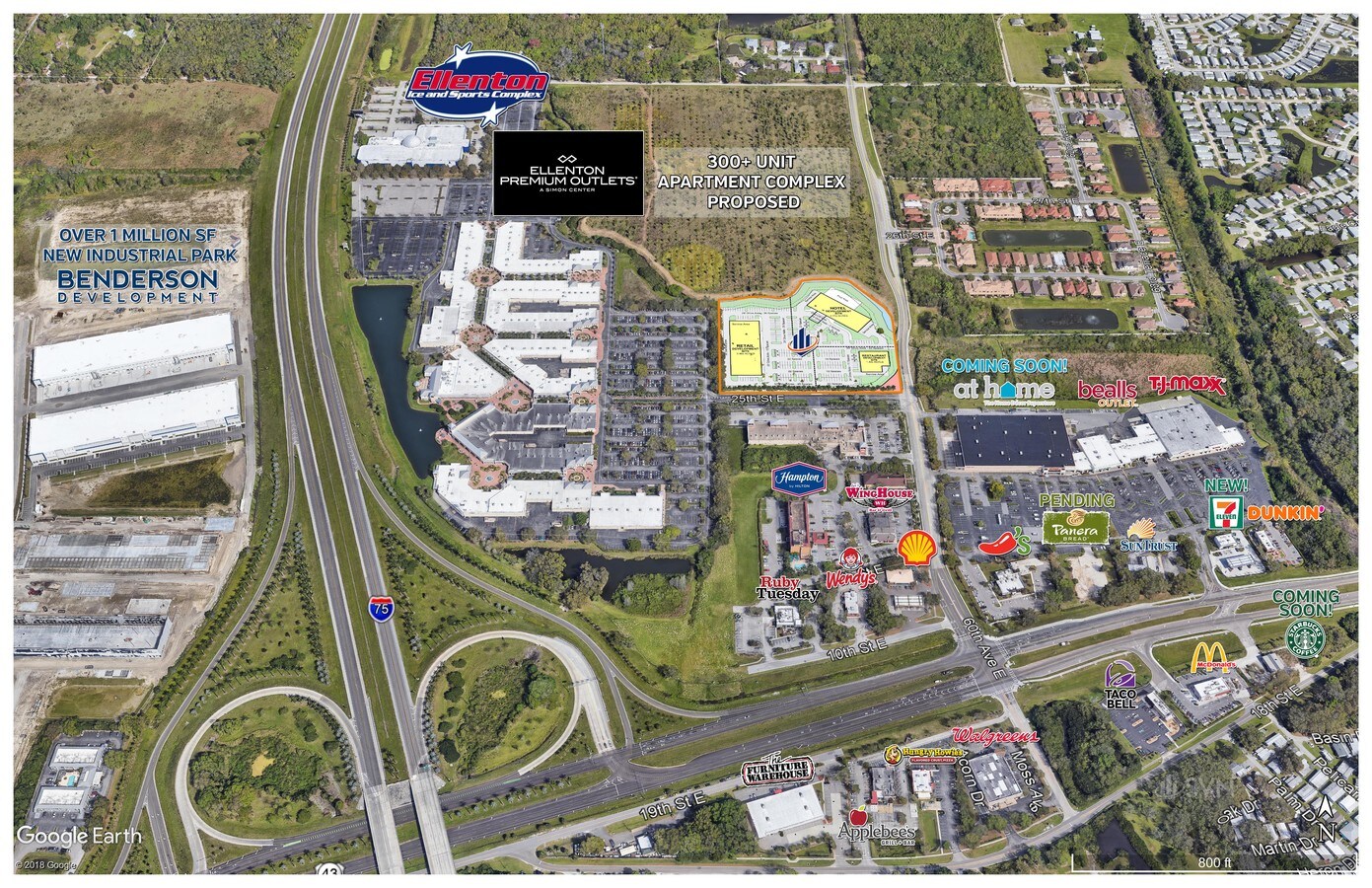 Factory Shops Blvd, Ellenton, FL, 34222 Commercial Land For Sale