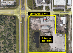 2560 Whitfield Ave, Sarasota, FL - aerial  map view