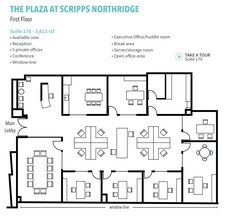 12121 Scripps Summit Dr, San Diego, CA for lease Floor Plan- Image 1 of 10