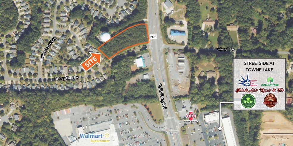 6453 Bells Ferry rd, Woodstock, GA for lease - Aerial - Image 1 of 2