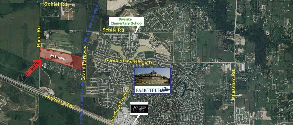 Bauer Rd, Cypress, TX for sale - Primary Photo - Image 1 of 1