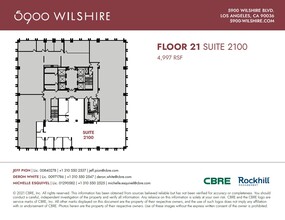 5900 Wilshire Blvd, Los Angeles, CA for lease Floor Plan- Image 1 of 1