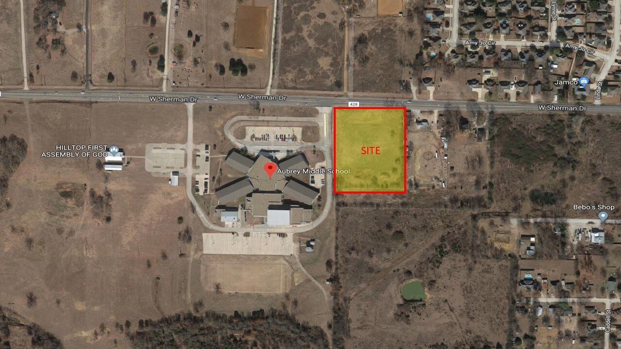 FM 428, Aubrey, TX, 76227 Commercial Land For Sale