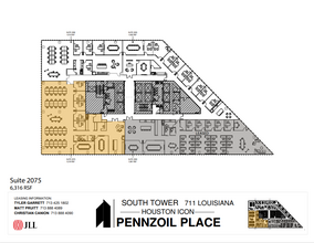 711 Louisiana St, Houston, TX for lease Floor Plan- Image 1 of 1