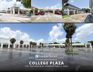 More details for 7841-7899 Pines Blvd, Pembroke Pines, FL - Retail for Sale