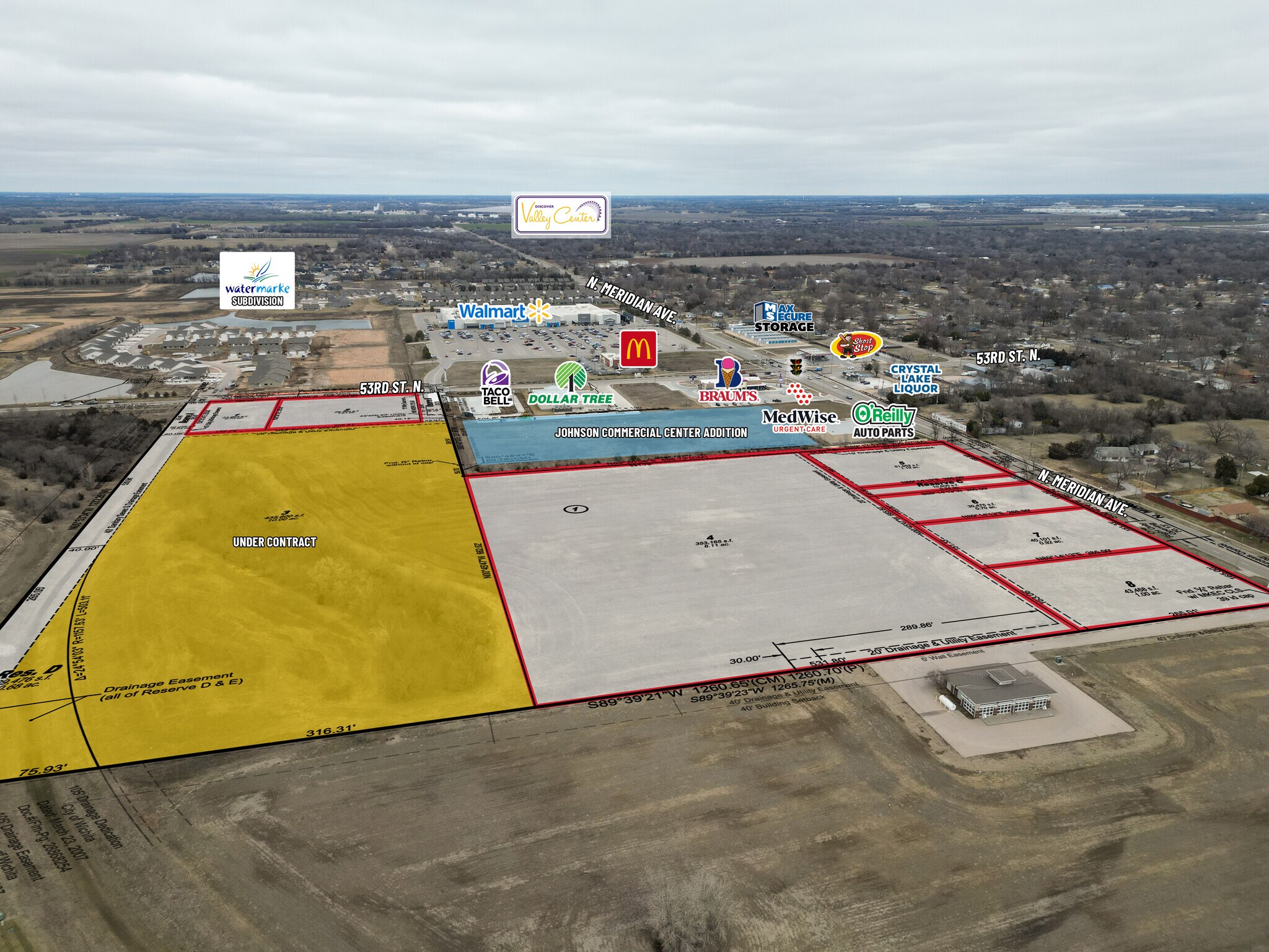 Meridian & 53rd St. North SWc, Wichita, KS for sale Primary Photo- Image 1 of 1