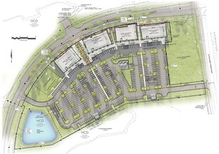 SWC of Roberts Road and Alton Darby Road, Hilliard, OH for lease Site Plan- Image 1 of 1