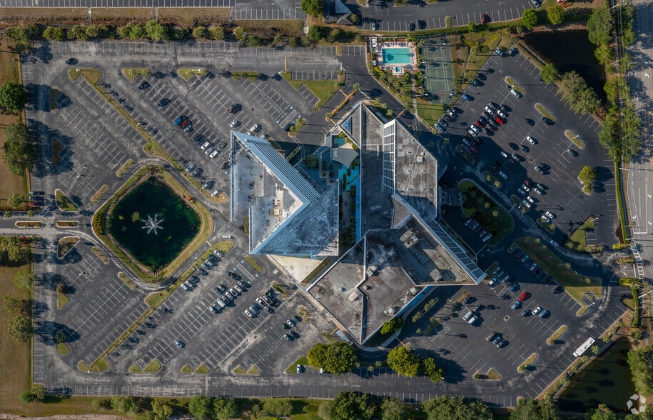 100 Rialto Pl, Melbourne, FL for lease - Aerial - Image 3 of 19