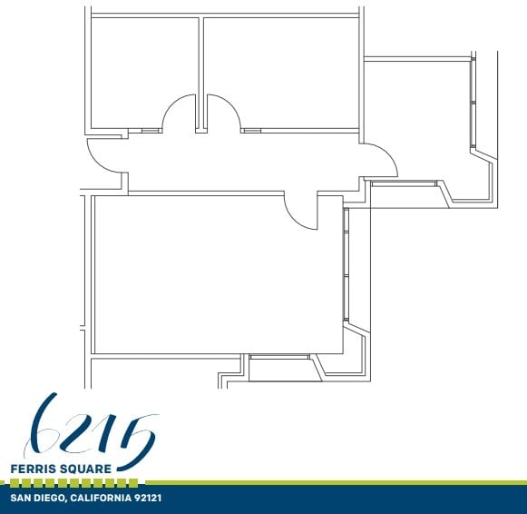 6215 Ferris Sq, San Diego, CA for lease Floor Plan- Image 1 of 2