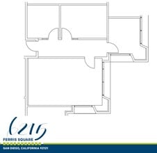 6215 Ferris Sq, San Diego, CA for lease Floor Plan- Image 1 of 2