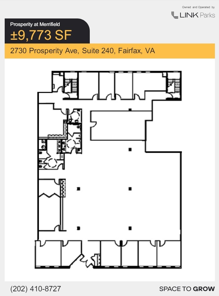 2701 Prosperity Ave, Merrifield, VA for lease Floor Plan- Image 1 of 1