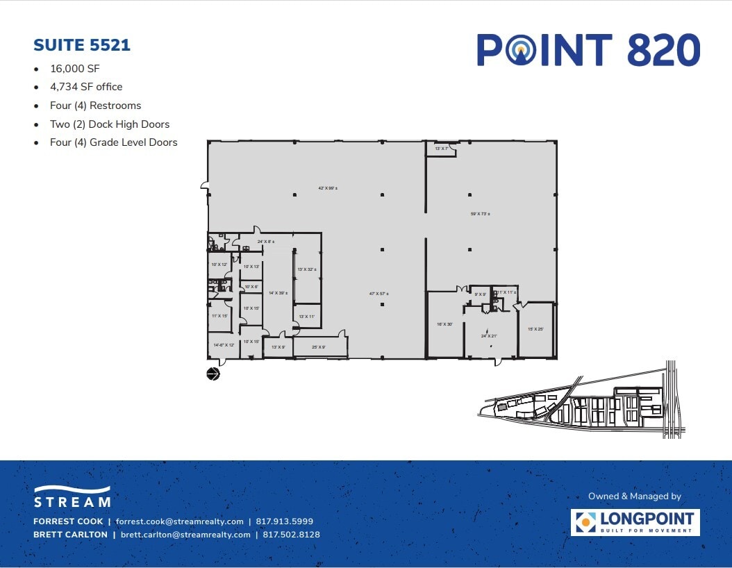 5721 E Rosedale St, Fort Worth, TX for lease Floor Plan- Image 1 of 1