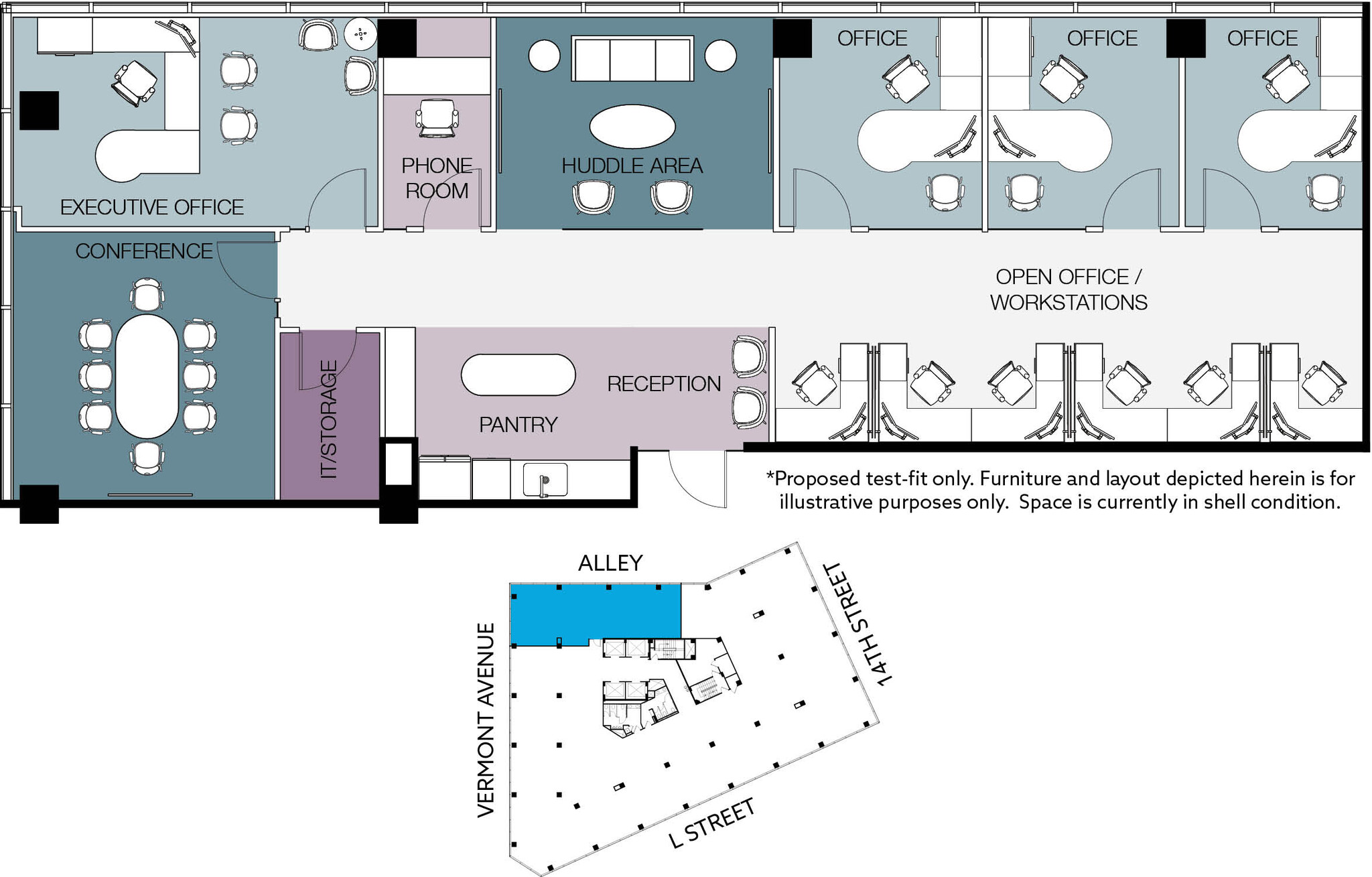 1101 Vermont Ave NW, Washington, DC for lease Floor Plan- Image 1 of 1