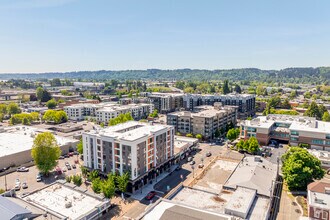 128 E Main St, Auburn, WA - aerial  map view