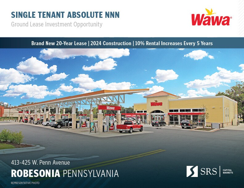 413 W Penn Ave, Robesonia, PA 19551 Wawa